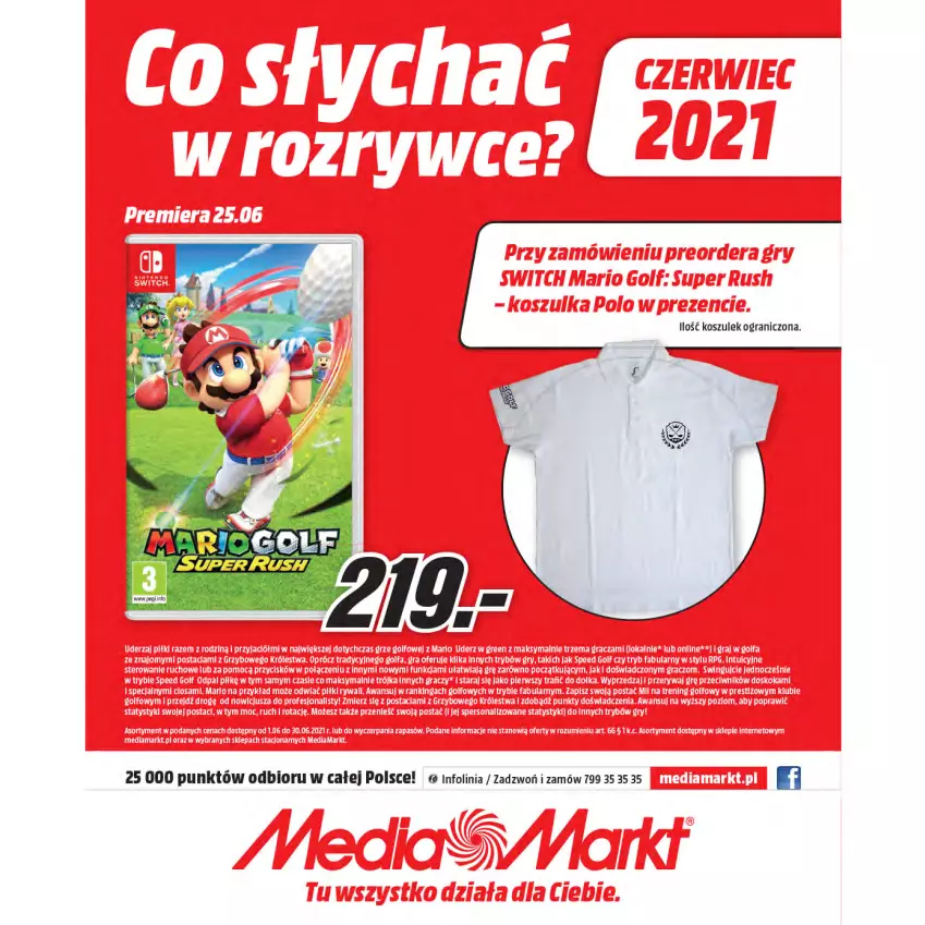 Gazetka promocyjna Media Markt - Gazetka Media Markt - ważna 23.06 do 30.06.2021 - strona 16 - produkty: Gra, Kosz