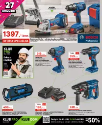 Gazetka promocyjna Leroy Merlin - Gazetka Leroy Merlin - Gazetka - ważna od 30.05 do 30.05.2023 - strona 24 - produkty: Wiertarka, Szlifierka kątowa, Warka, Tarka, Wkręt, Młot, Młotowiertarka, Wkrętarka, Bateria, Szlifierka, Bosch, Akumulator