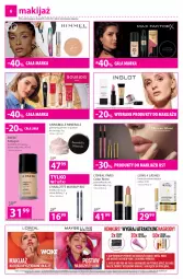 Gazetka promocyjna Hebe - Gazetka - Gazetka - ważna od 22.09 do 22.09.2021 - strona 6 - produkty: Makijaż, Long 4 Lashes, Podkład do twarzy, Kolagen, Produkty do makijażu, Bell, PAESE, L’Oréal, Kredka, Podkład