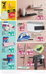 Gazetka promocyjna Kaufland - OFERTA TYGODNIA - Gazetka - ważna od 16.06 do 16.06.2021 - strona 37 - produkty: Teleskop, Top, Mop, Gra, Pokrowiec na deskę, Rama, Pojemnik, Vileda, Wkład do mopa, Taboret, Półka, Półka łazienkowa, Pojemnik do przechowywania, Pokrowiec, Szufelka