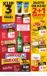 Gazetka promocyjna Kaufland - OFERTA TYGODNIA - Gazetka - ważna od 16.06 do 16.06.2021 - strona 7 - produkty: Piwa, Piwo, Makaron, Gra, Prince Polo, Rama, Kisiel, Winiary, Big Milk, Pasztet, Heineken, Lion, Lody, Podlaski, Algida, Baton, Mleczna kanapka, Budyń, Nestlé, Milka, LG