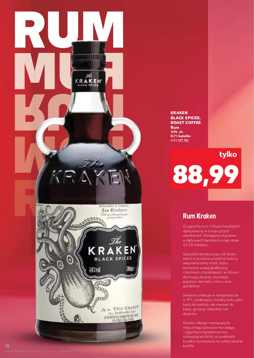 Gazetka promocyjna Kaufland - Barek Kauflandu - ważna 22.01 do 04.02.2026 - strona 18 - produkty: Deser, Gin, Imbir, Lack, Rum, Ser