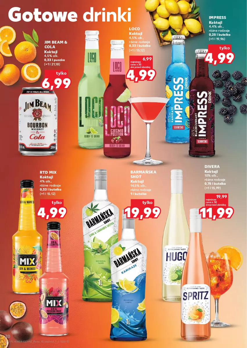 Gazetka promocyjna Kaufland - Barek Kauflandu - ważna 22.01 do 04.02.2026 - strona 20 - produkty: Jim Beam