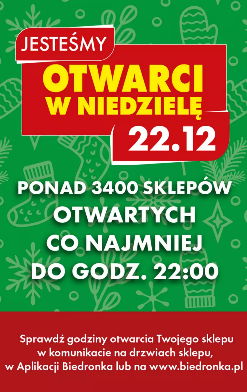 Gazetka promocyjna Biedronka - Od Czwartku - ważna 19.12 do 25.12.2024 - strona 17 - produkty: Drzwi