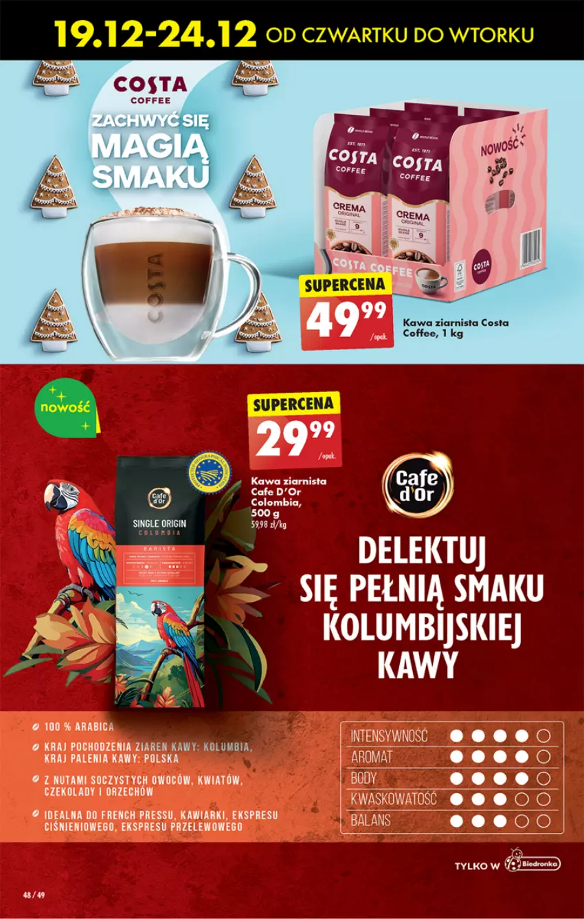 Gazetka promocyjna Biedronka - Od Czwartku - ważna 19.12 do 25.12.2024 - strona 57 - produkty: BIC, Body, HP, Kawa, Kawa ziarnista