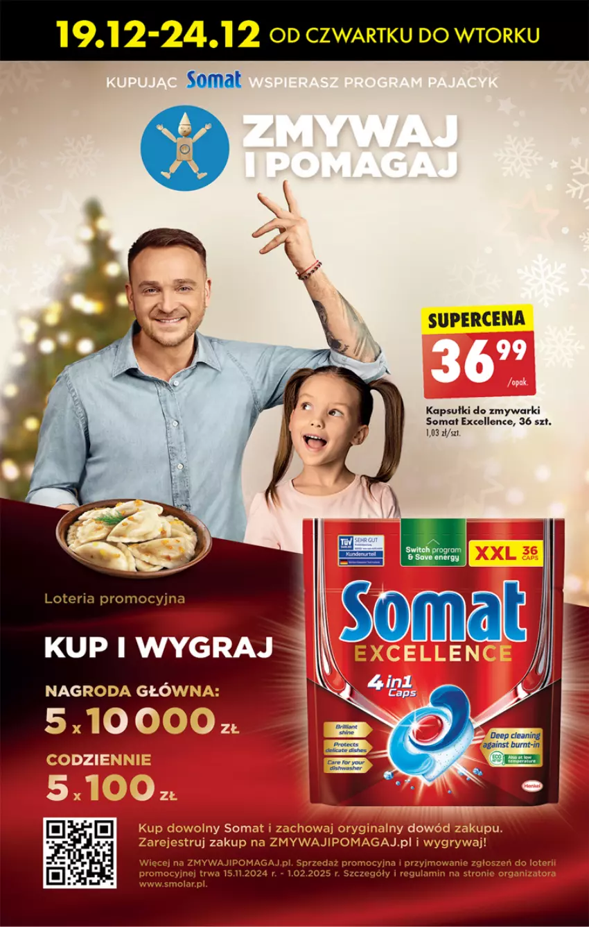 Gazetka promocyjna Biedronka - Od Czwartku - ważna 19.12 do 25.12.2024 - strona 70 - produkty: Gra, Gry, Mola, Somat, Zmywarki