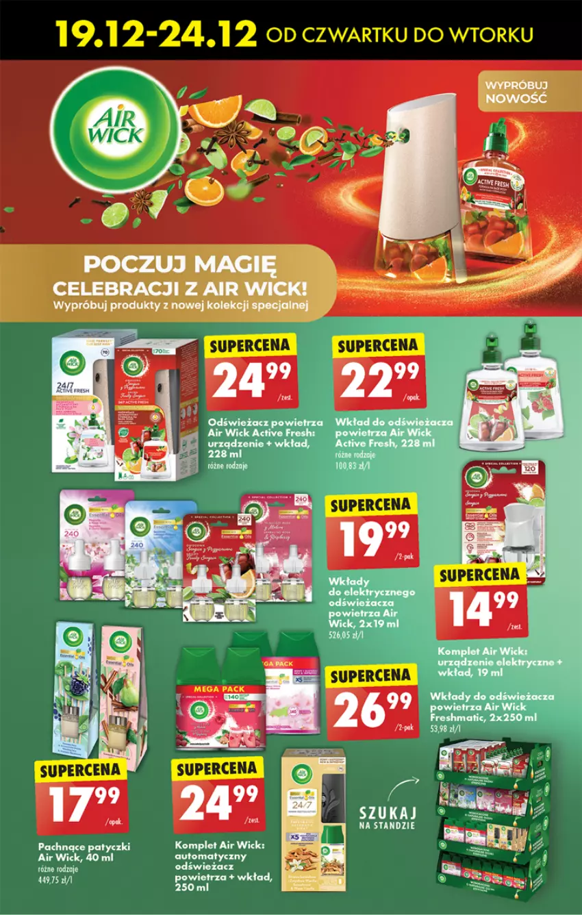 Gazetka promocyjna Biedronka - Od Czwartku - ważna 19.12 do 25.12.2024 - strona 74 - produkty: Air Wick, Sok