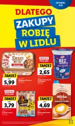 Gazetka promocyjna Lidl - GAZETKA - Gazetka - ważna od 22.07 do 22.07.2023 - strona 21 - produkty: Jogurt naturalny, Ser, Smakowita, Jogurt, Pilos, Margaryna, Mleko zagęszczone, Mleko