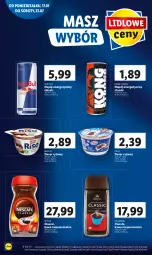 Gazetka promocyjna Lidl - GAZETKA - Gazetka - ważna od 22.07 do 22.07.2023 - strona 42 - produkty: Kawa rozpuszczalna, Ser, Ryż, Napój energetyczny, Red Bull, Bell, Kawa, Pilos, Müller, Bella, Deser, Napój, Nestlé