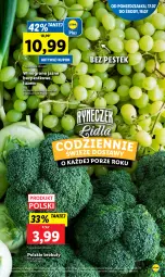 Gazetka promocyjna Lidl - GAZETKA - Gazetka - ważna od 22.07 do 22.07.2023 - strona 47 - produkty: Por, Stek, Brokuły, Wino
