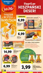 Gazetka promocyjna Lidl - GAZETKA - Gazetka - ważna od 22.07 do 22.07.2023 - strona 60 - produkty: Ciastka, Deser mleczny, Ser, Jogurt, Truskawki, Kosz, Pomarańcze, Lody, Brzoskwinie, Deser