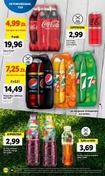 Gazetka promocyjna Lidl - GAZETKA - Gazetka - ważna od 22.07 do 22.07.2023 - strona 70 - produkty: 7up, Pepsi max, Ice tea, Mirinda, Coca-Cola, Pepsi, Arbuz, Herbata, Mango, Mięta