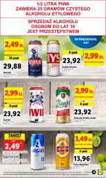 Gazetka promocyjna Lidl - GAZETKA - Gazetka - ważna od 22.07 do 22.07.2023 - strona 75 - produkty: Tyskie, Perła, Harnaś