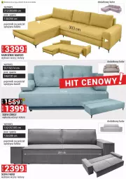 Gazetka promocyjna Merkury Market - Gazetka meblowa - Gazetka - ważna od 30.04 do 30.04.2025 - strona 22 - produkty: Pościel, Sofa, Pojemnik, Narożnik, Fa