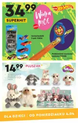 Gazetka promocyjna Biedronka - Okazje tygodnia - Gazetka - ważna od 20.04 do 20.04.2022 - strona 14 - produkty: Chodzik, Samochodziki, Pluszak