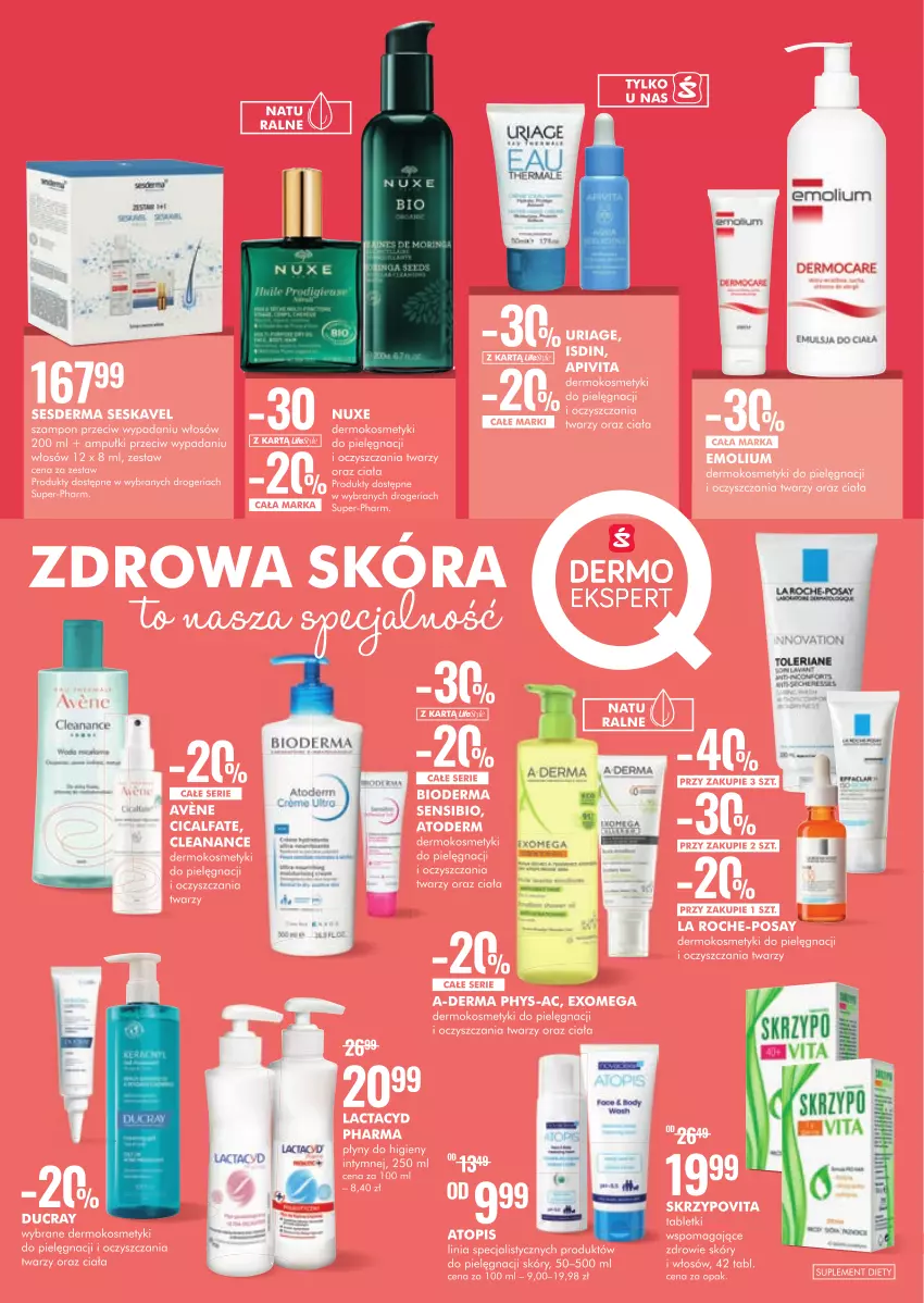 Gazetka promocyjna Super Pharm - Gazetka - ważna 21.10 do 23.10.2022 - strona 4 - produkty: Bioderma, Body, Emolium