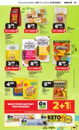 Gazetka promocyjna Netto - Od Poniedziałku - Gazetka - ważna od 06.07 do 06.07.2024 - strona 13 - produkty: Mozzarella, Piec, Sałatka, Lajkonik, Gra, Skrzydełka pieczone, Sałat, Burger, Baton, Babka, Haribo