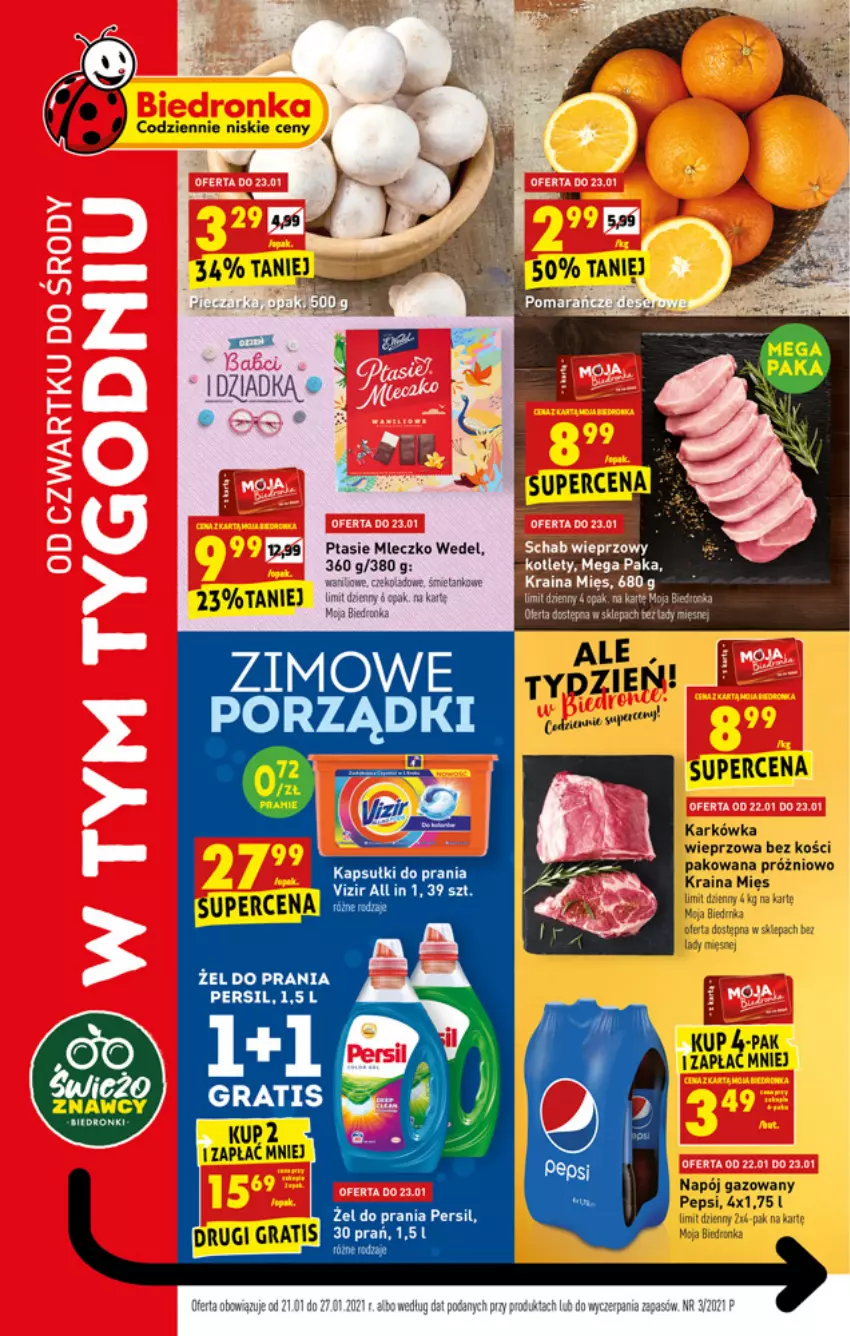 Gazetka promocyjna Biedronka - W tym tygodniu - ważna 21.01 do 27.01.2021 - strona 1