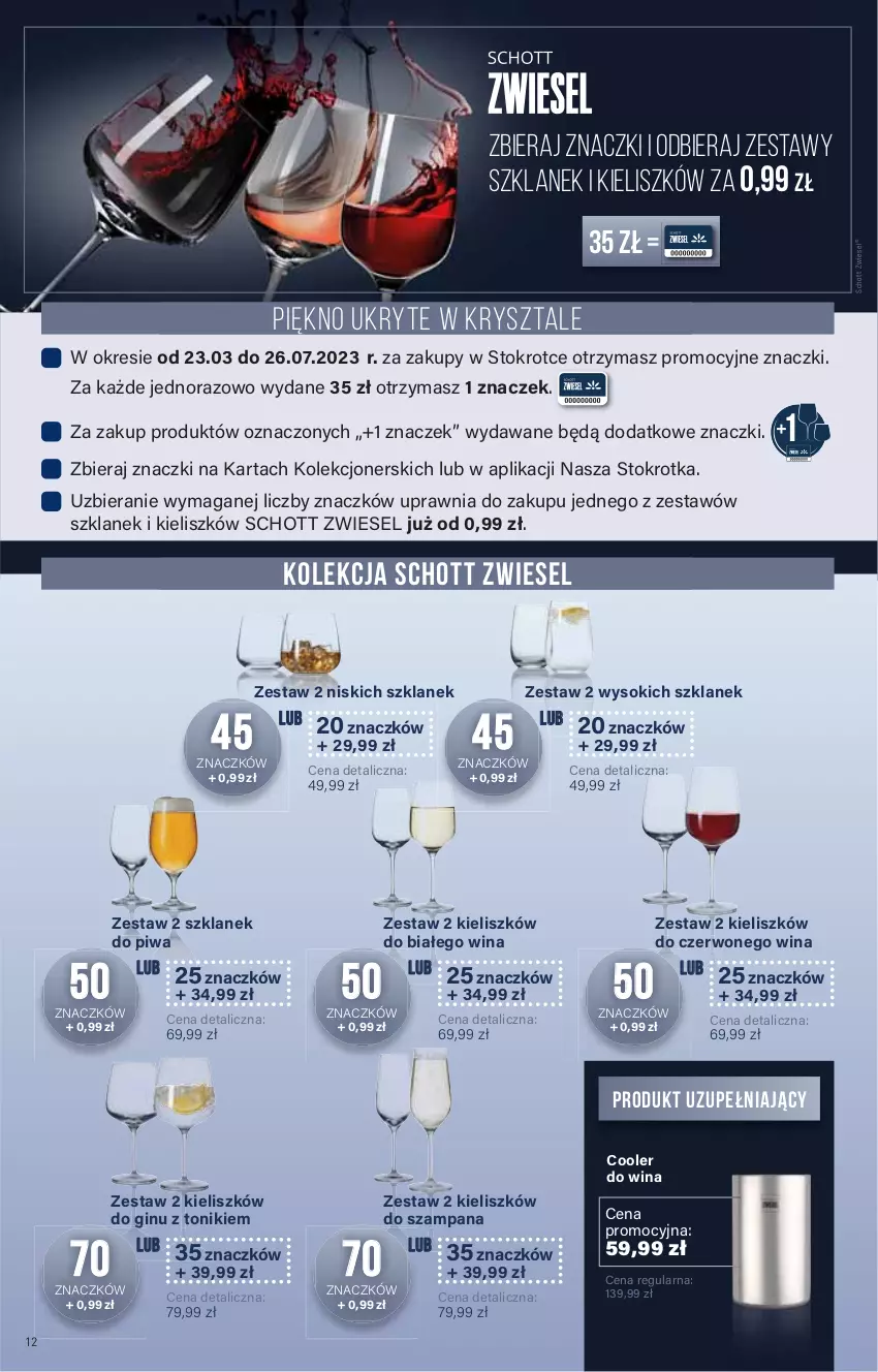 Gazetka promocyjna Stokrotka - Market - ważna 06.04 do 12.04.2023 - strona 12 - produkty: Gin, Piwa, Sok, Tonik