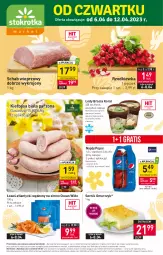 Gazetka promocyjna Stokrotka - Market - Gazetka - ważna od 12.04 do 12.04.2023 - strona 1 - produkty: Warzywa, Ser, Por, Gra, Lody, Pepsi, Schab wieprzowy, Owoce, Kiełbasa biała, Napój, Kiełbasa, Rzodkiewka, Mięso