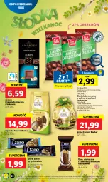 Gazetka promocyjna Lidl - GAZETKA - Gazetka - ważna od 22.03 do 22.03.2023 - strona 22 - produkty: Ser, Gra, Ferrero Rocher, Czekolada mleczna, Czekolada, Ferrero, Baton, Deser, Kokos