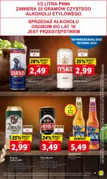 Gazetka promocyjna Lidl - GAZETKA - Gazetka - ważna od 22.03 do 22.03.2023 - strona 45 - produkty: Gin, Tyskie, Perła, Harnaś, Captain Jack