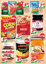 Gazetka promocyjna Dino - Gazetka - Gazetka - ważna od 15.03 do 15.03.2022 - strona 7 - produkty: Makaron, Nutella, Corn flakes, Gra, Cif, Kisiel, Ananas, Kawa, Konfitura, Miód, Syrop, Ferrero, Kubek, Delecta, Babeczki, Nektar, Bakalland