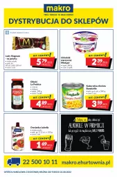 Gazetka promocyjna Makro - [Oferta promocyjna] Dostawy - Gazetka - ważna od 22.08 do 22.08.2022 - strona 1 - produkty: Lubella, Oliwki, Bell, Bonduelle, Lody, Owsianka, Bella, Kukurydza