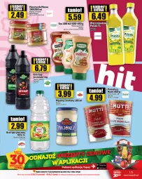 Gazetka promocyjna Topaz - Gazetka - Gazetka - ważna od 09.08 do 09.08.2023 - strona 15 - produkty: Majonez, Ketchup, Top, Mus, Gra, Olej rzepakowy, Olej, Ocet, Pomidory, Musztarda