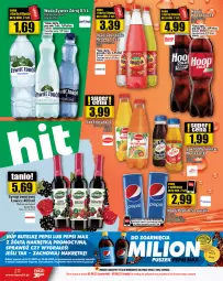 Gazetka promocyjna Topaz - Gazetka - Gazetka - ważna od 09.08 do 09.08.2023 - strona 20 - produkty: Top, Sok, Por, Gra, Pepsi max, Pepsi, Oranżada, Syrop, Woda, Nektar, Fa