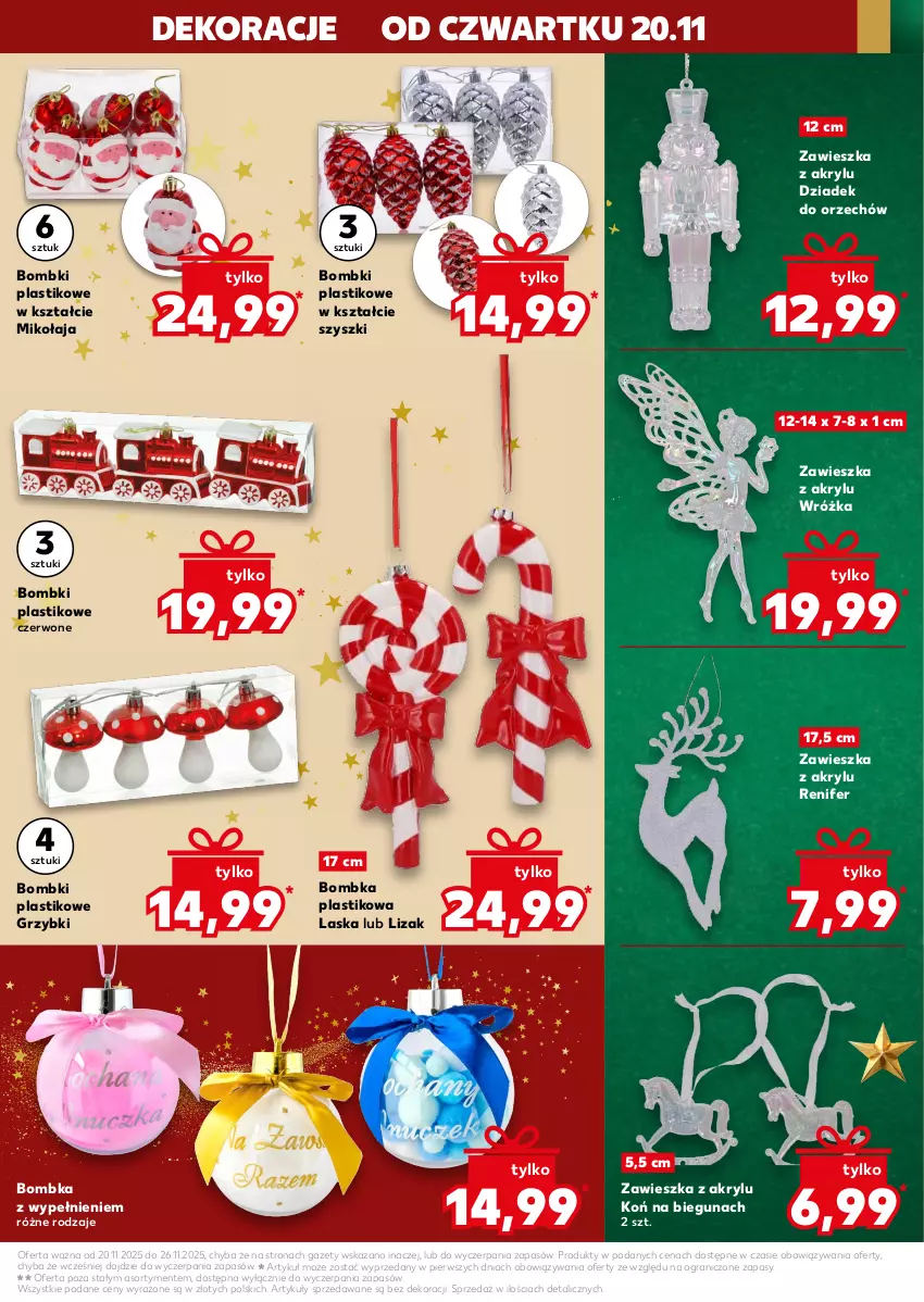 Gazetka promocyjna Kaufland - Kaufland - ważna 20.11 do 26.11.2025 - strona 27 - produkty: Bombki, Dziadek do orzechów, Gra, Renifer