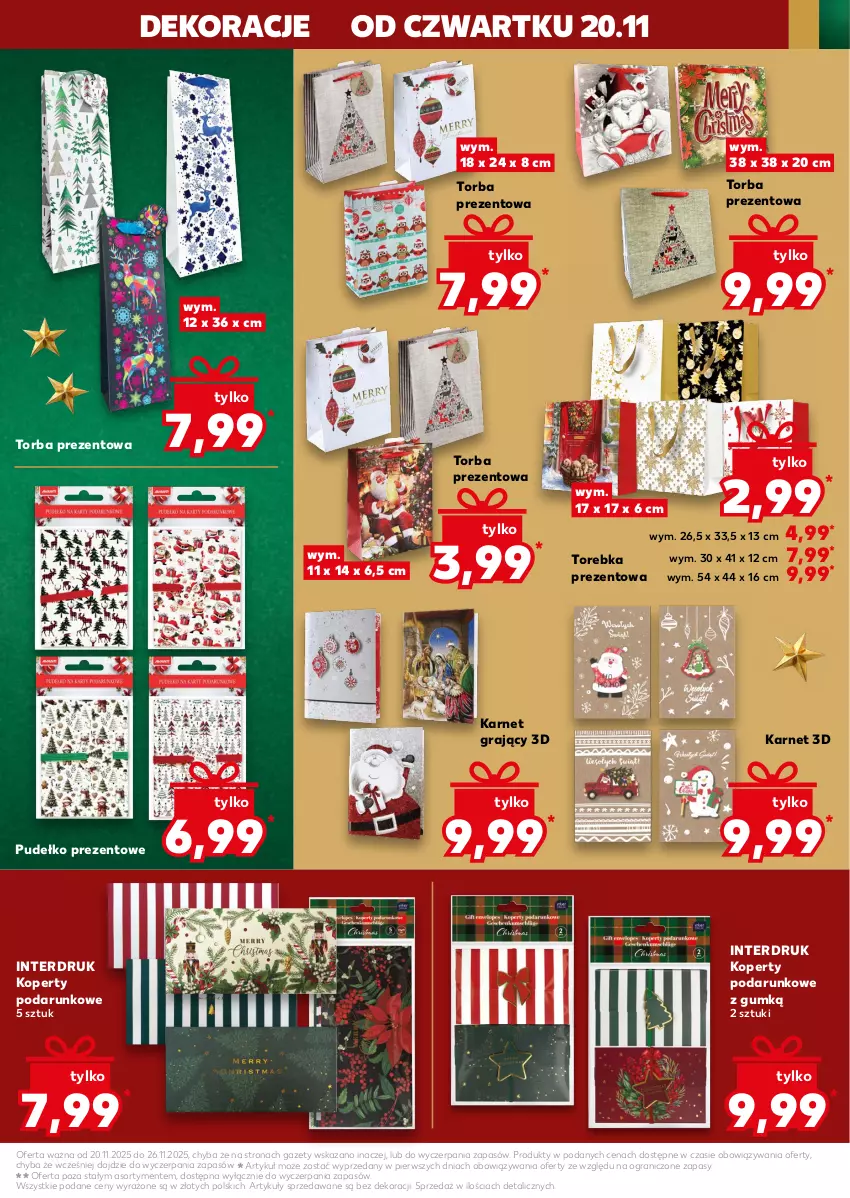 Gazetka promocyjna Kaufland - Kaufland - ważna 20.11 do 26.11.2025 - strona 47 - produkty: Gra, Pudełko, Torba, Torba prezentowa, Torebka