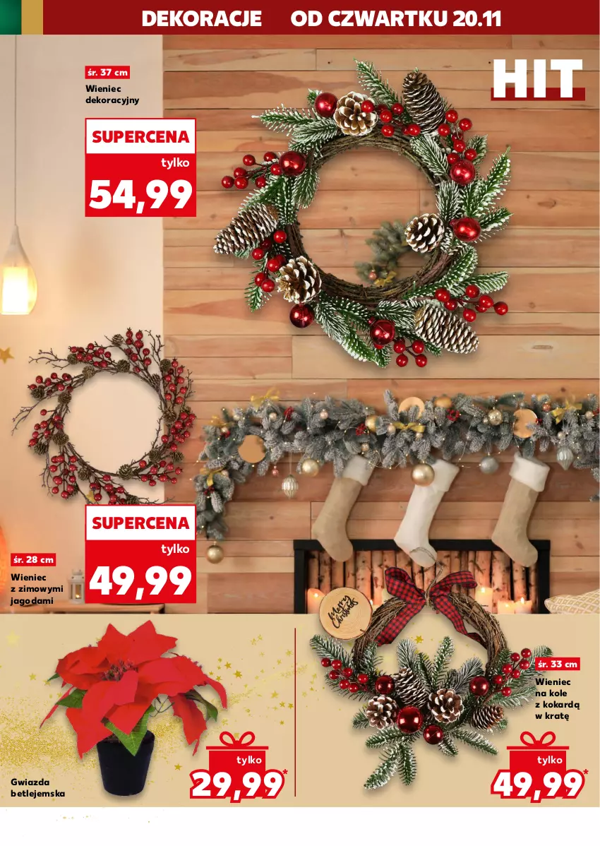 Gazetka promocyjna Kaufland - Kaufland - ważna 20.11 do 26.11.2025 - strona 52 - produkty: Gwiazda, Wieniec