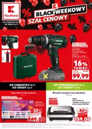 Gazetka promocyjna Kaufland - Kaufland - Gazetka - ważna od 26.11 do 26.11.2025 - strona 1 - produkty: Parkside, Technologia hdr, PSB, Grill kontaktowy, Tarka, Tefal, Wkręt, Wkrętarka, Telewizor, Grill, Smart tv, Akumulator, Fa