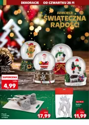 Gazetka promocyjna Kaufland - Kaufland - Gazetka - ważna od 26.11 do 26.11.2025 - strona 32 - produkty: Pingwin, Kula śnieżna, Dzieci, Renifer