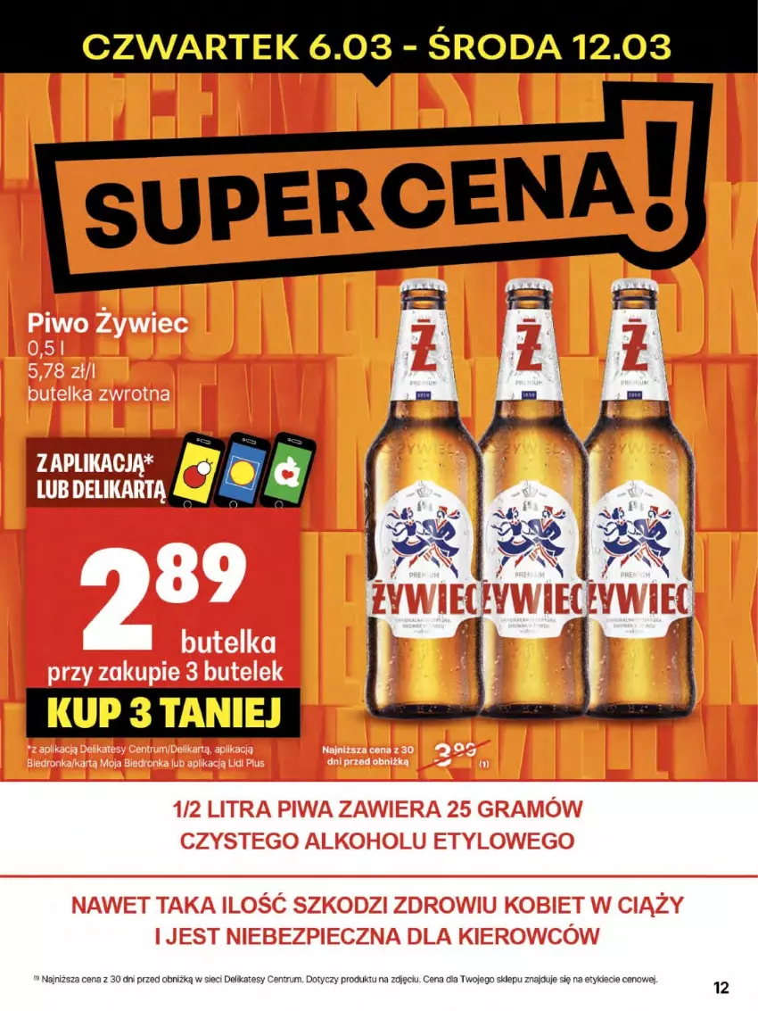 Gazetka promocyjna Delikatesy Centrum - NOWA GAZETKA Delikatesy Centrum od 6 marca! 6-12.03.2025 - ważna 06.03 do 12.03.2025 - strona 12 - produkty: Rum