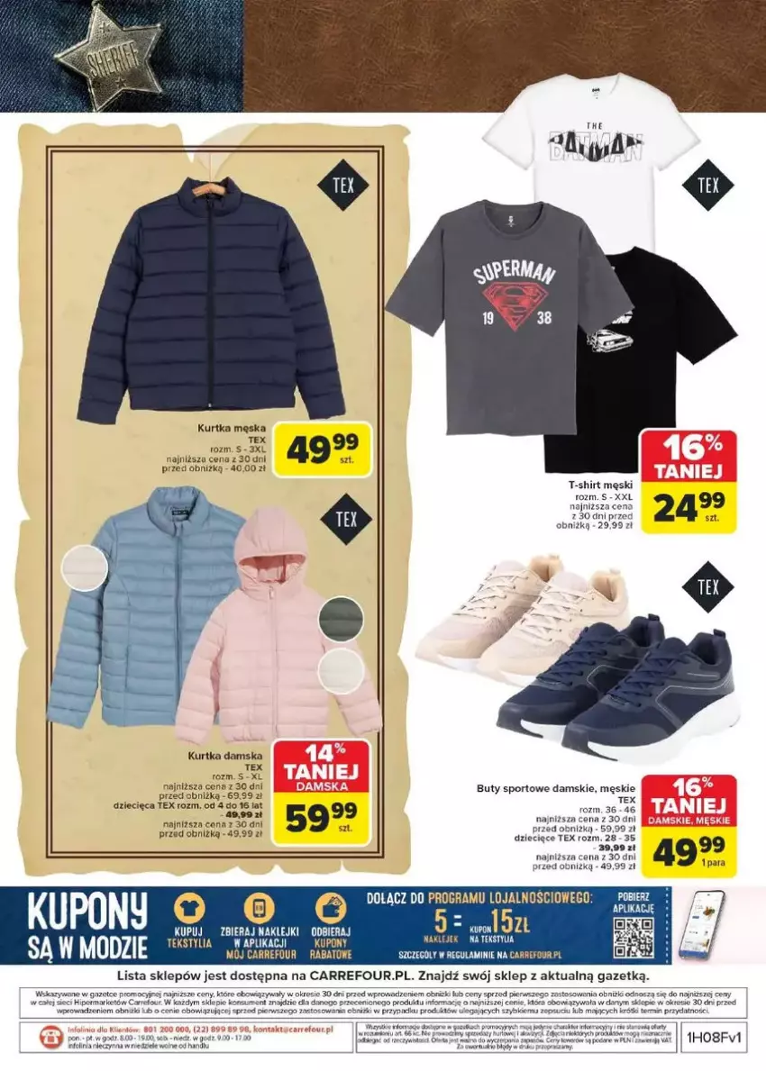 Gazetka promocyjna Carrefour - ważna 17.02 do 01.03.2025 - strona 13 - produkty: Buty, Dzieci, Fa, Gra, Klej, Koc, Kret, Kurtka, Laur, LG, Por, Ser, Sport, T-shirt