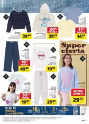Gazetka promocyjna Carrefour - Gazetka - ważna od 01.03 do 01.03.2025 - strona 9 - produkty: Kardigan, Klej, T-shirt, Dres, Spodnie, Bluza, Fa