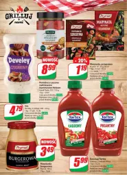 Gazetka promocyjna Dino - Gazetka 19 / 2024 - Gazetka - ważna od 14.05 do 14.05.2024 - strona 18 - produkty: Ketchup, Hummus, Prymat, Sos, Mus, HELCOM, Burger, Pomidory, Musztarda