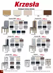 Gazetka promocyjna Bodzio - Gazetka - ważna od 31.12 do 31.12.2022 - strona 42 - produkty: Gra, BIC, Granat, Taboret, Krzesło