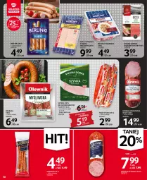 Gazetka promocyjna Selgros - Oferta spożywcza - Gazetka - ważna od 05.10 do 05.10.2022 - strona 10 - produkty: Ser, Kiełbasa krakowska, Pasztet, Szynka, Boczek, Kabanos, Kiełbasa, Berlinki
