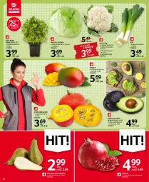 Gazetka promocyjna Selgros - Oferta spożywcza - Gazetka - ważna od 05.10 do 05.10.2022 - strona 6 - produkty: Kalafior, Por, Gra, Sałata lodowa, Kolendra, Granat, Sałat, Mango