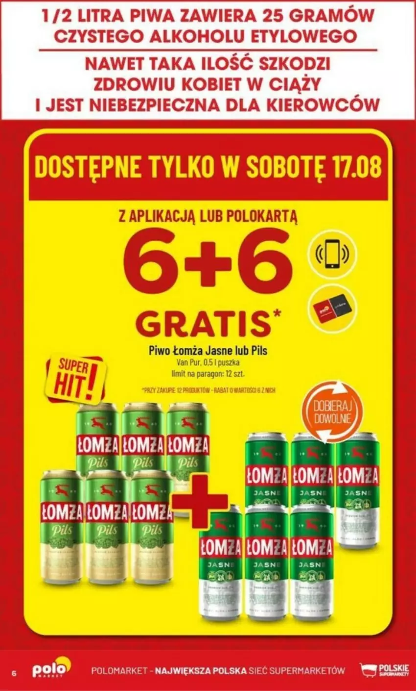 Gazetka promocyjna PoloMarket - ważna 14.08 do 20.08.2024 - strona 56 - produkty: Fa, Gra, Piec, Piwa, Piwo, Pur