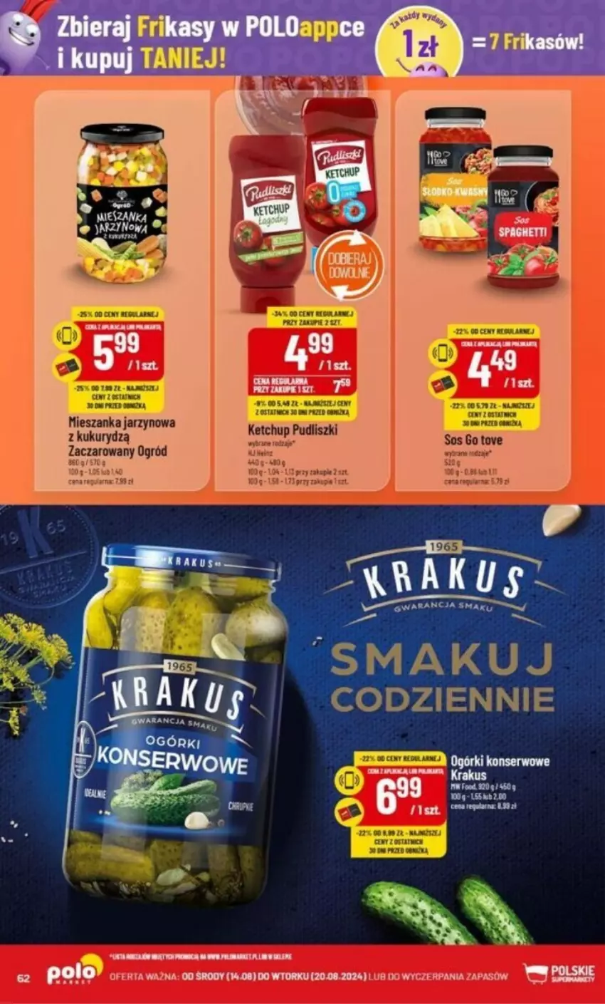 Gazetka promocyjna PoloMarket - ważna 14.08 do 20.08.2024 - strona 59 - produkty: Fa, Ketchup, LG, Ogród, Pudliszki