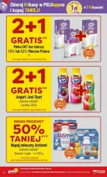 Gazetka promocyjna PoloMarket - Gazetka - ważna od 20.08 do 20.08.2024 - strona 6 - produkty: Danone, Jogurt, Actimel, LANA, Napój mleczny, Napój, Mleko