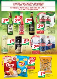 Gazetka promocyjna Dino - Gazetka - Gazetka - ważna od 20.07 do 20.07.2021 - strona 14 - produkty: Piwo, Pur, Kasztelan, Chipsy, Warka, Carlsberg, Piwo jasne, Krakersy, LG, Fa