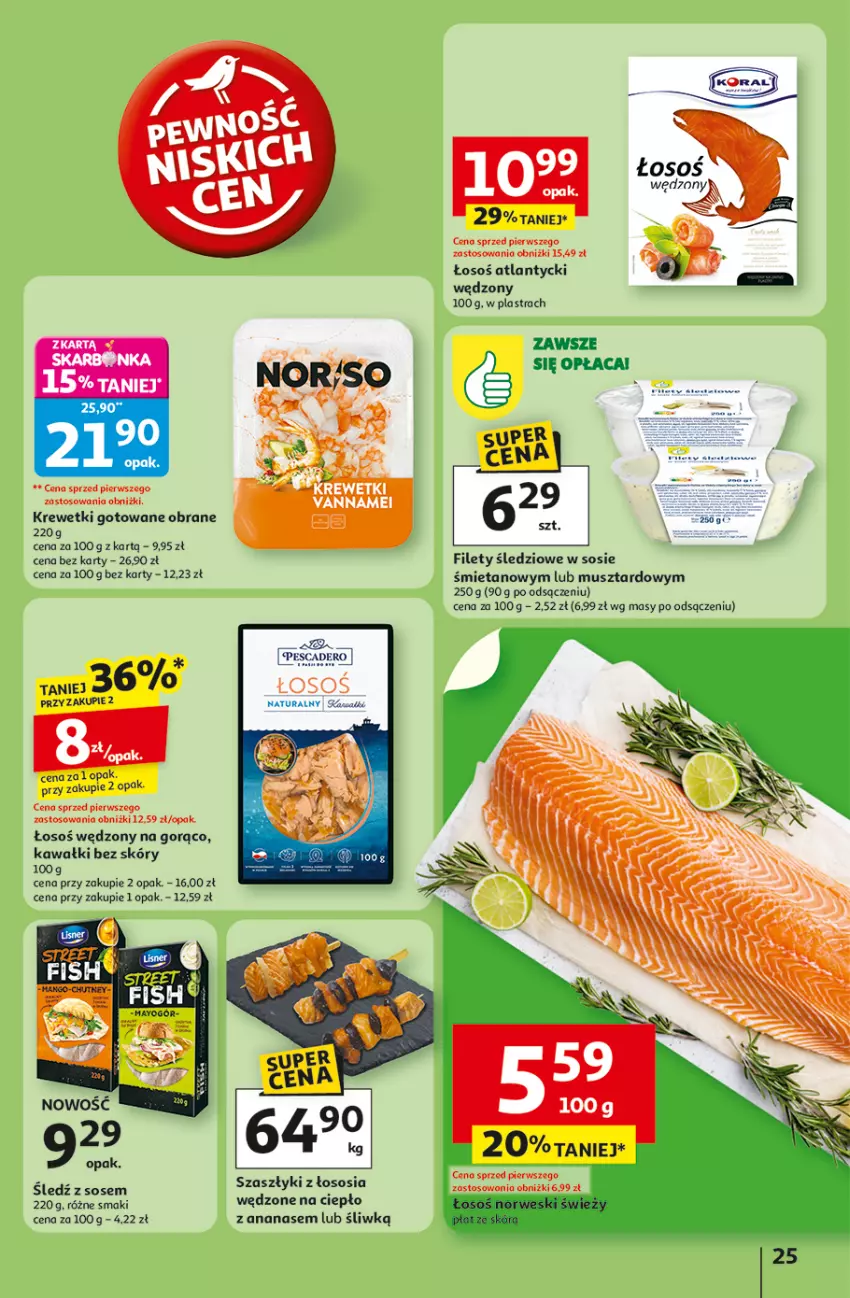 Gazetka promocyjna Auchan - Pewność niskich cen Hipermarket - ważna 07.08 do 13.08.2025 - strona 25 - produkty: Ananas, Kasza, Kawa, Krewetki, Mus, Sos, Tera
