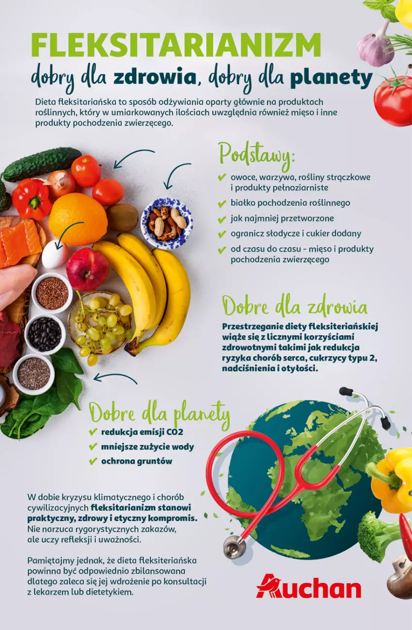 Gazetka promocyjna Auchan - Pewność niskich cen Hipermarket - ważna 07.08 do 13.08.2025 - strona 44 - produkty: Cukier, Gra, Grunt, Mięso, Mięta, Owoce, Ser, Warzywa