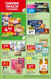 Gazetka promocyjna Auchan - Pewność niskich cen Hipermarket - Gazetka - ważna od 13.08 do 13.08.2025 - strona 32 - produkty: Por, Kisiel, Owsianka, Miód, Delicje, Baton, Danio, Biszkopty