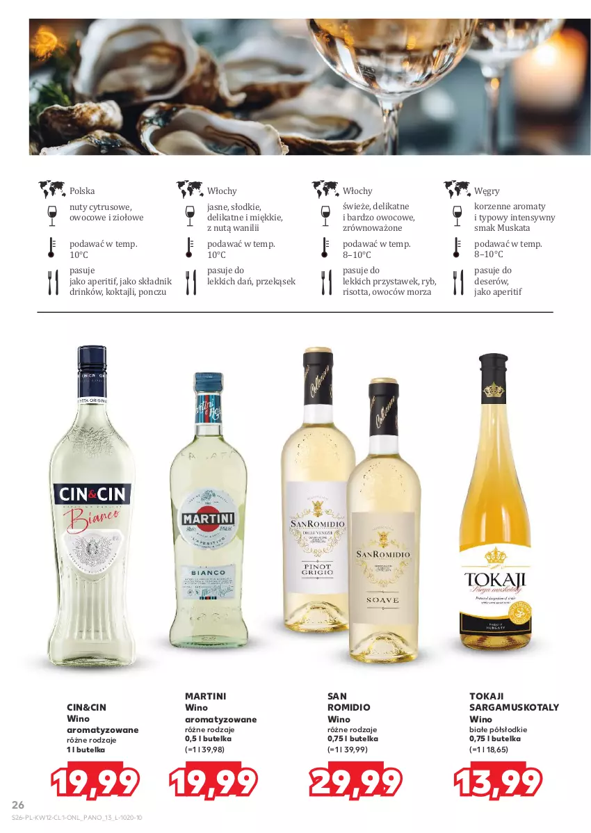 Gazetka promocyjna Kaufland - Barek Kauflandu - ważna 20.03 do 02.04.2025 - strona 26 - produkty: Deser, Gry, Martini, Mus, Nuty, Ser, Tokaji, Wino, Wino białe